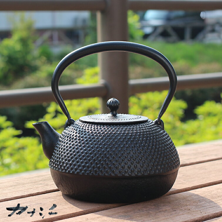 供箱付 南部虎山工房前田知行造 12型 南部鉄瓶 南部鉄器 鉄瓶 店舗