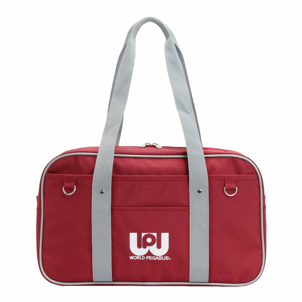 ワールドペガサス スクールバッグ 新品 ワッぺ スクバ 赤 RED