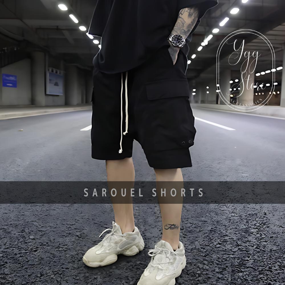 DEMOBAZAデモバザ サルエルパンツ 黒 ストリートスタイル DEMOBAZA