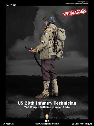 Facepoolfigure 1/6 FP004 WWII アメリカ陸軍第2レンジャー大隊 第29