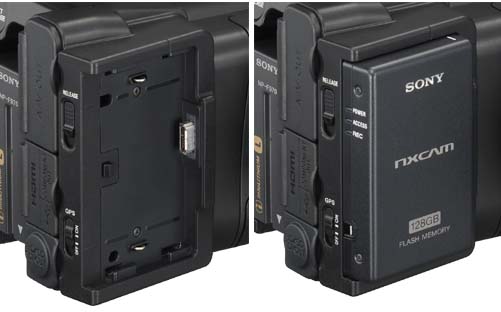 Sony NXCAM HXR-5J フラッシュメモリー付き ついにソニーNXCAM HXR