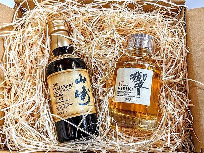 白州・山崎ミニボトルウイスキーセット 山崎・白州 ミニボトル