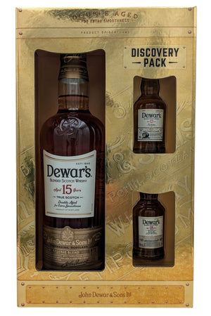 Buy Dewar's 15 Year Old Scotch Whisky w/ 12 & 18 Yr 50 ml Online
