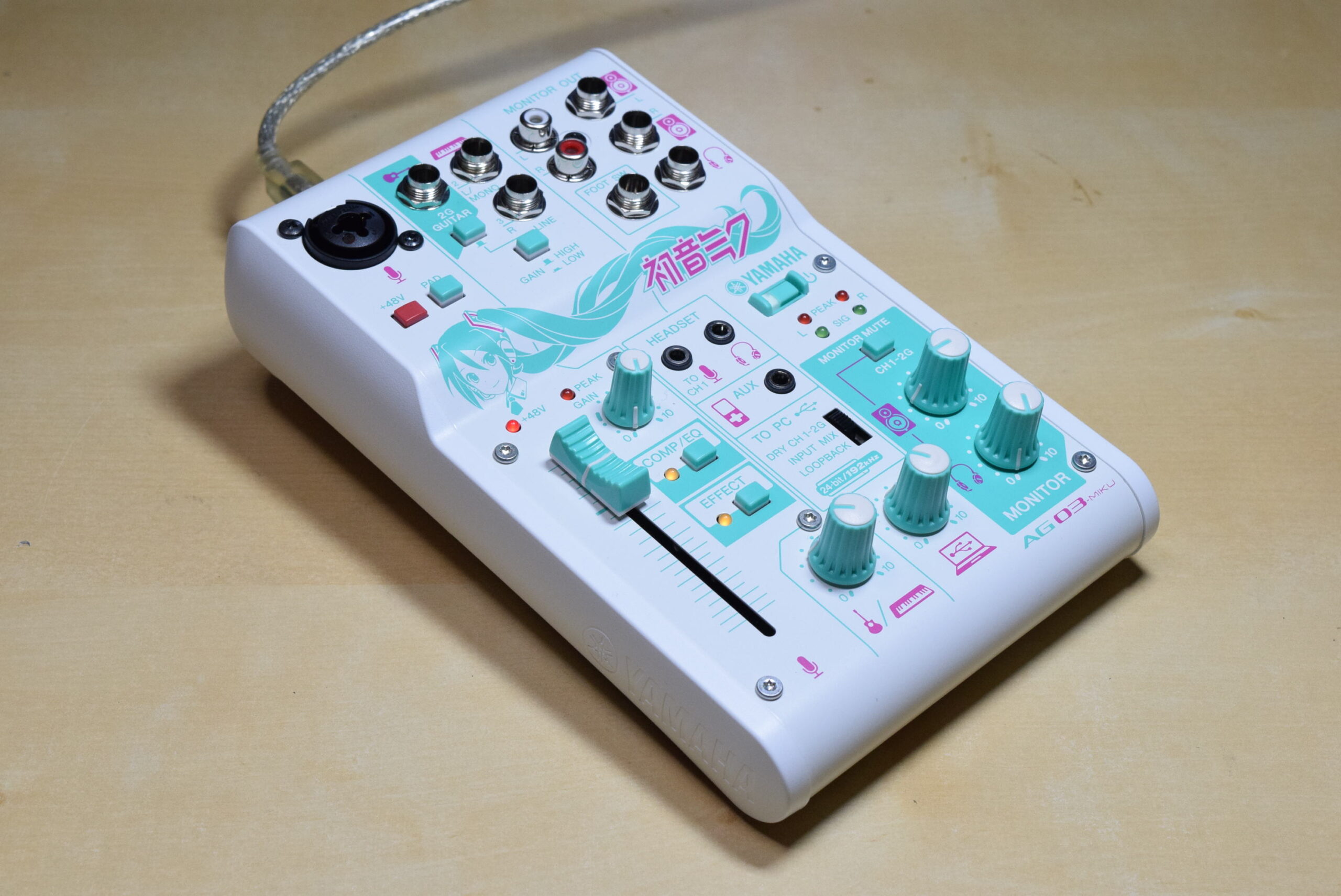 話題の初音ミク・ミキサー、AG03をさっそく使ってみた！ | DTMステーション