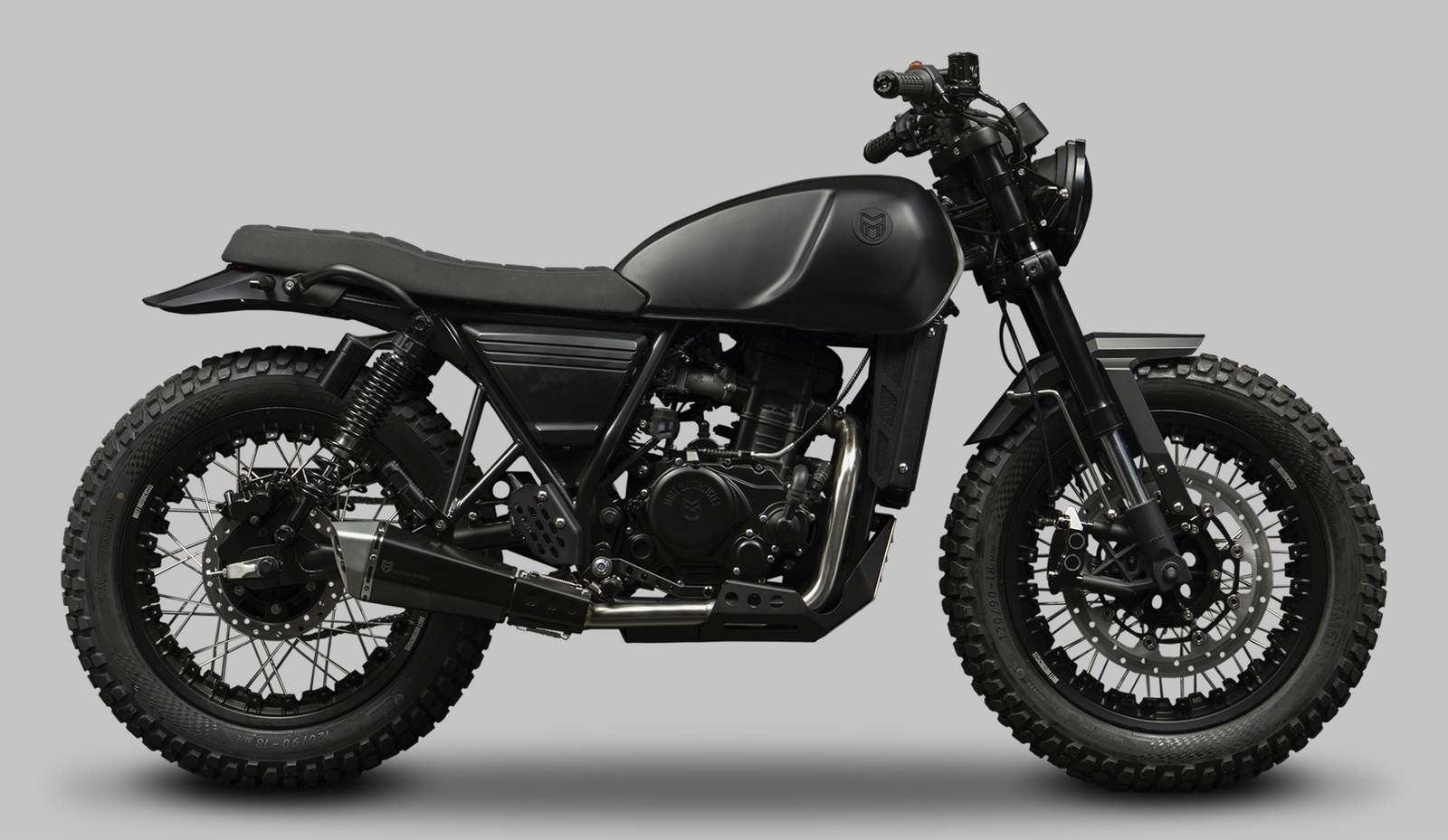 DRK-01 125cc Matt Black | Mutt Motorcycles[YOUR TERRITORY]
