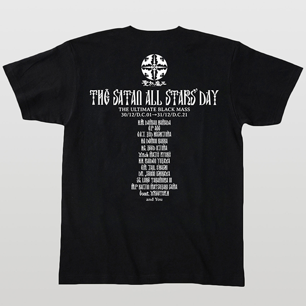 聖飢魔II USA製 ルーク篁 Tシャツ L デッドストック 未使用 聖