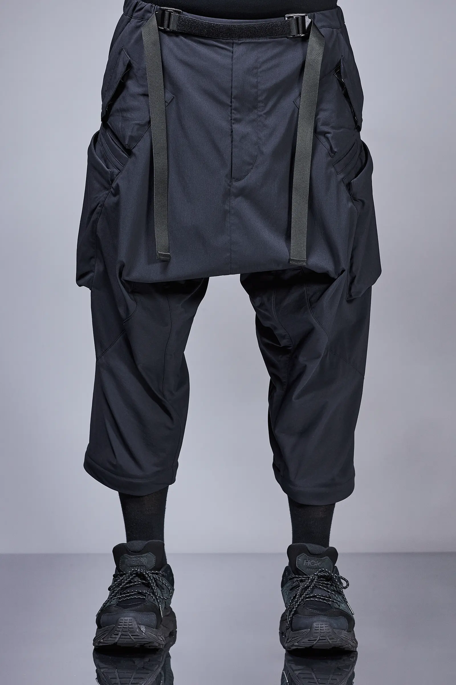 ACRONYM P30A-E アクロニウム サルエルパンツ ブラック M ACRONYM P30A