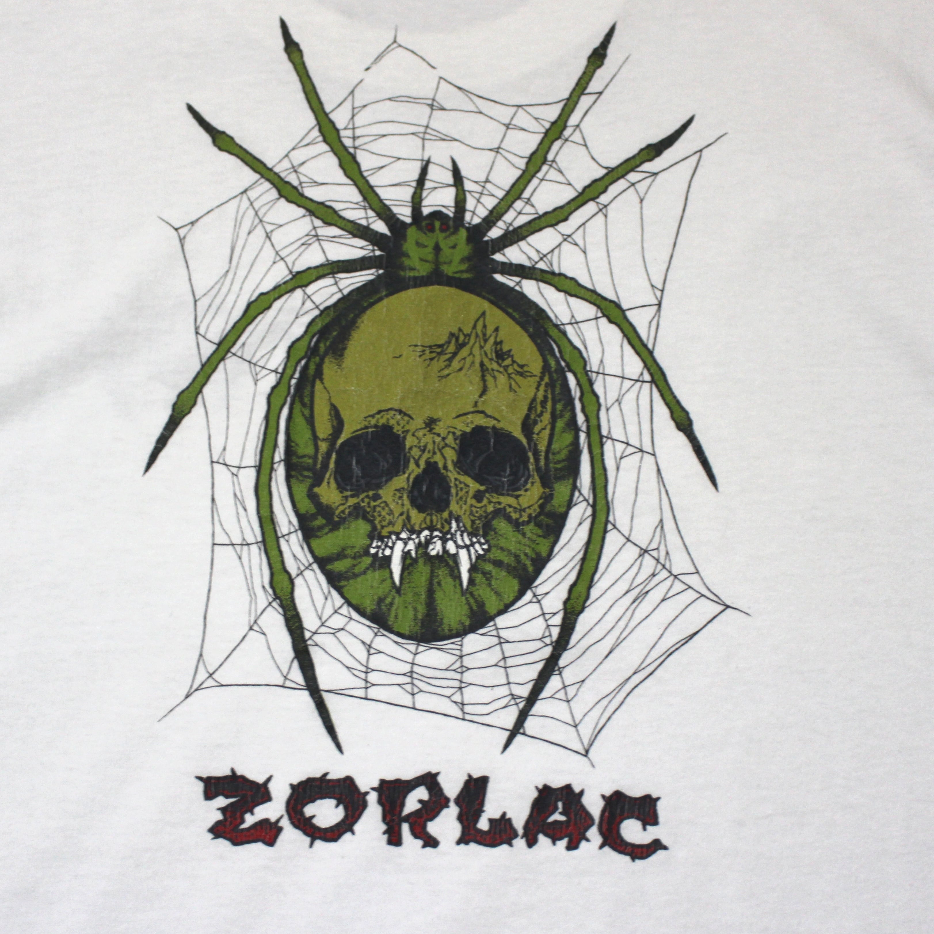 pushead Tシャツ パスヘッド septic death zorlac 白 90s ZORLAC