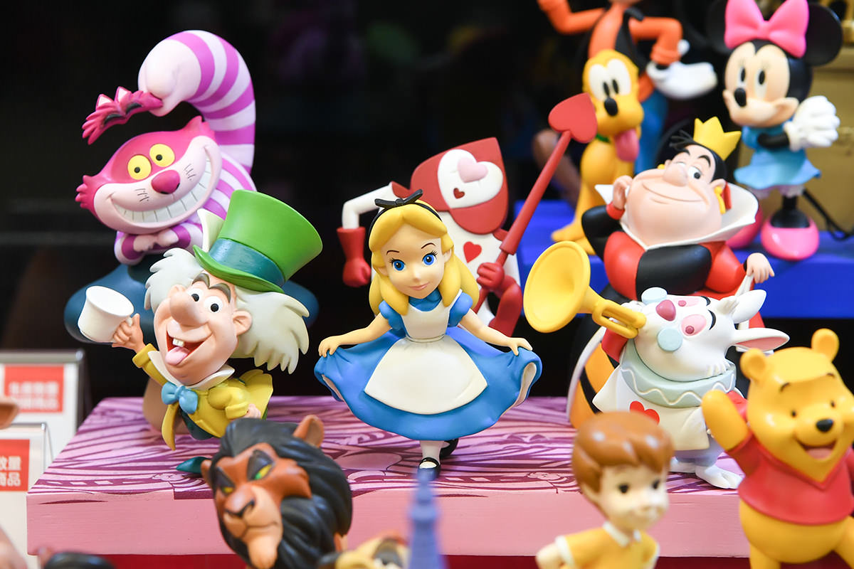 ワールドコレクタブルフィギュア 「ふしぎの国のアリス」 全5種セット