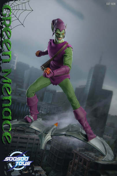 SOOSOOTOYS GREEN MENACE 1/6 SCALE ACTION FIGURE SST 029 (Goblin