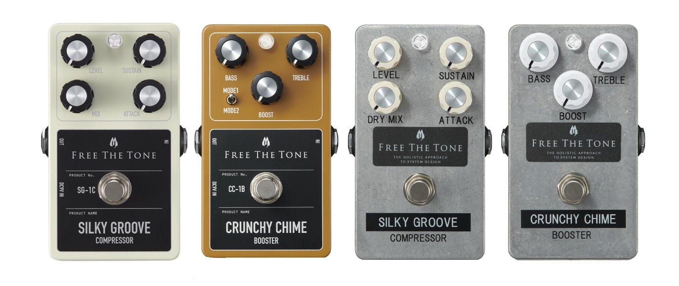 FREE THE TONE SILKY GROOVE / SG-1C & CRUNCHY CHIME / CC-1B｜プロ