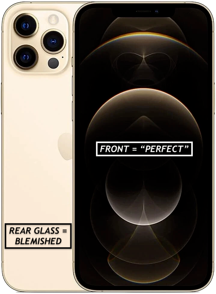 APPLE | iPhone 12 PRO MAX ✪256GB✪ MG9H3LL/A A2342 GOLD REAR