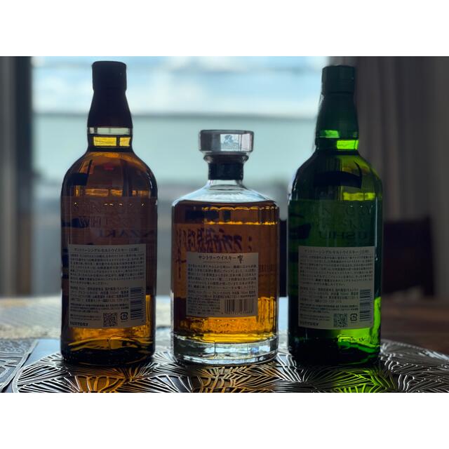 サントリーウイスキー(白州・山崎・響)3本セット
