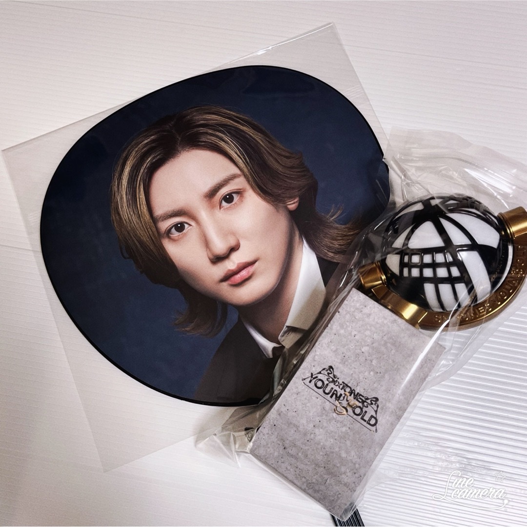 2点セット 京本大我 うちわ ペンライト SixTONES YOUNG OLD