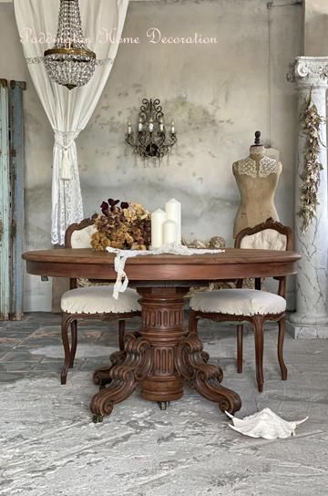 アンティークテーブル 購入時価格50万 アンティークテーブル 購入時