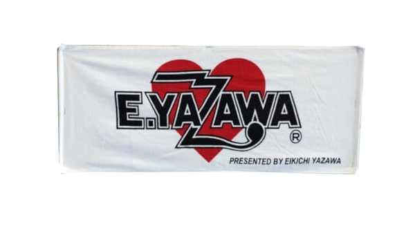 E.YAZAWA マルチクロス(ロゴハネ)ブラック/ホワイト【新品、未使用】 E