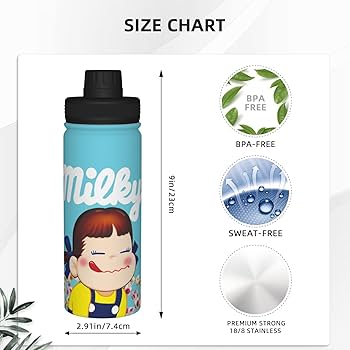 Amazon | ペコちゃん 18oz 魔法瓶 ステンレスボトル 真空断熱ボトル