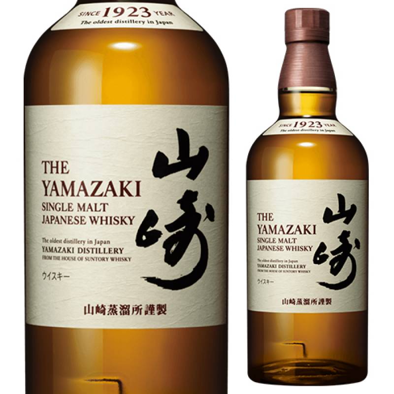 サントリー 山崎 シングルモルト 43度 700ml 箱無し 虎S PW