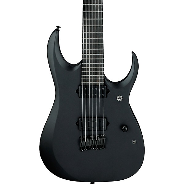 Ibanez RGD Iron Label 7-String Electric Guitar Black Flat | Guitar