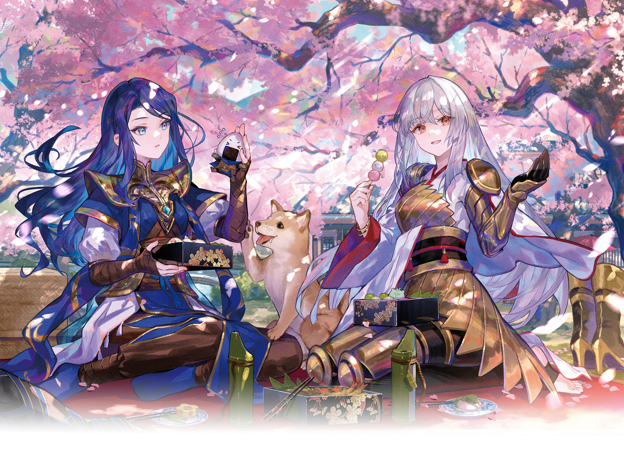 MTG 放浪皇のお花見キャンペーン プレイマット 集合ver MTG 放浪皇のお