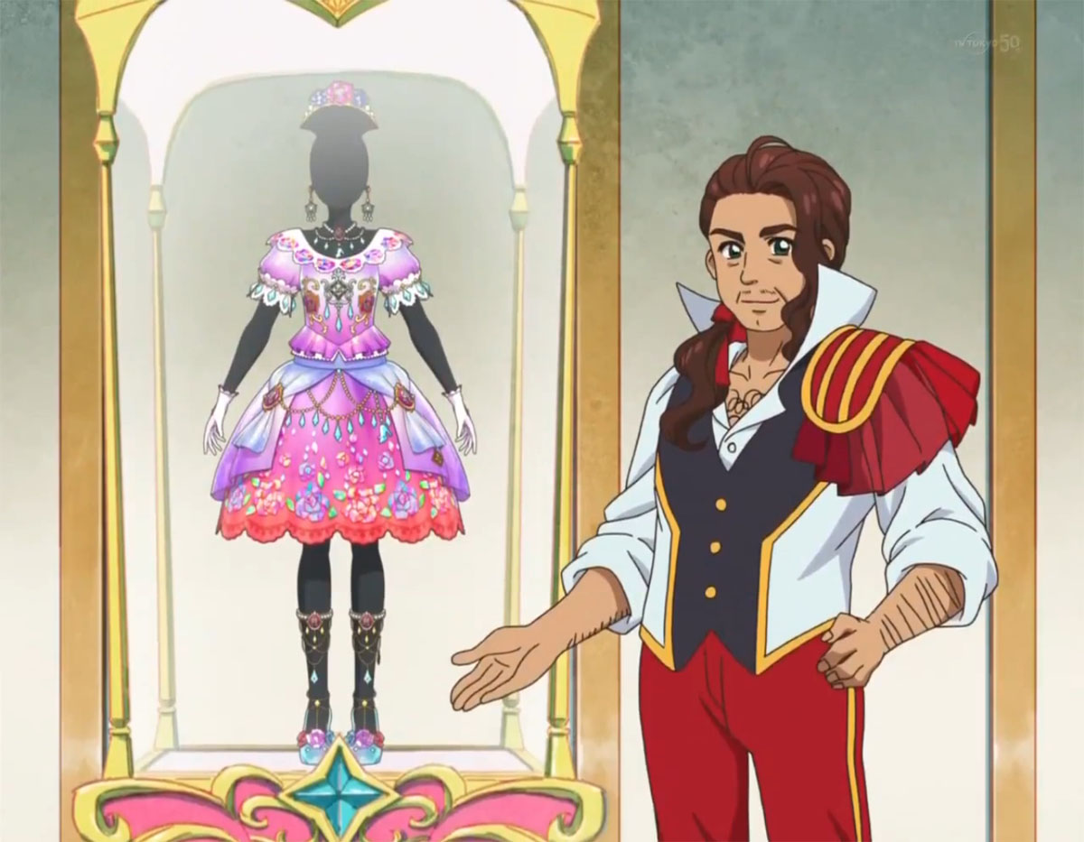 アイカツカード ローズガラスプリンセスコーデ ローズガラスプリンセス