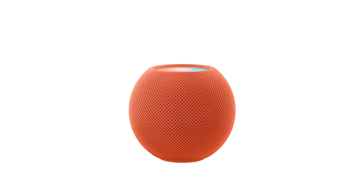 Buy HomePod mini - Orange - Education - Apple (CA)