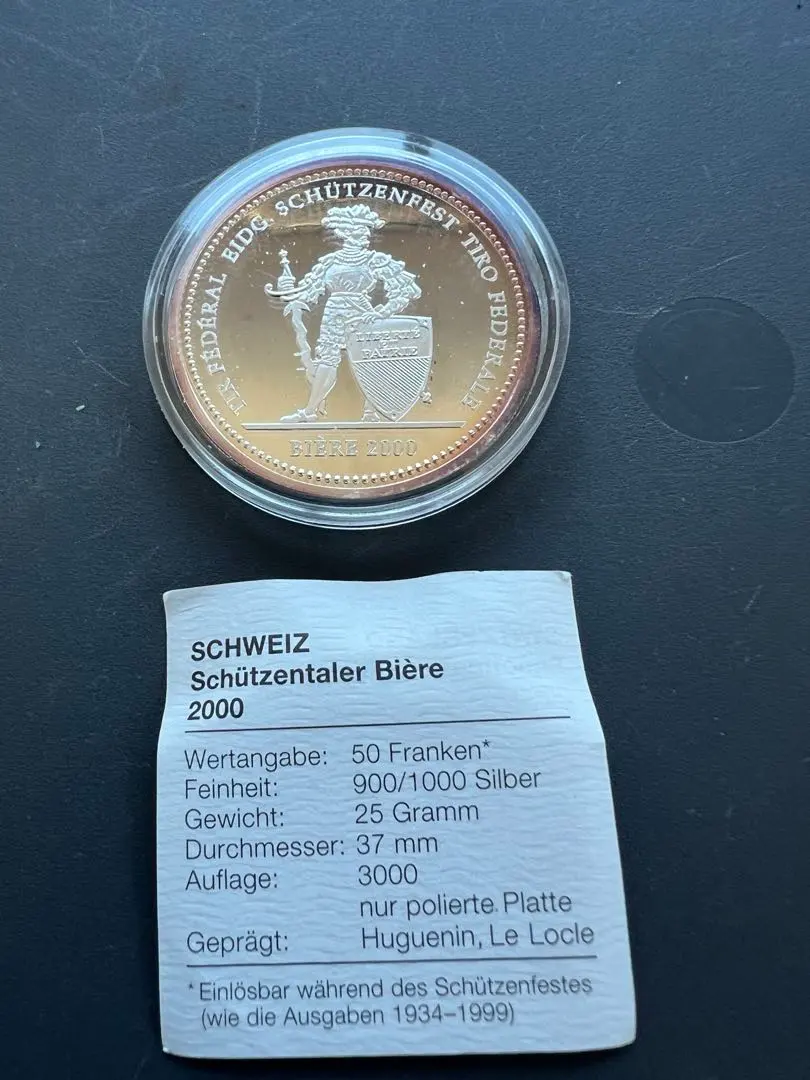 最高鑑定品 NGC-PF70 ティッチーノ 製造1200枚 射撃祭 2016