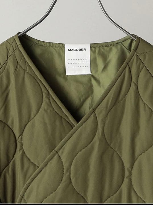 【SHIPS別注】MACOBER:ミリタリー キルティング ジャケット