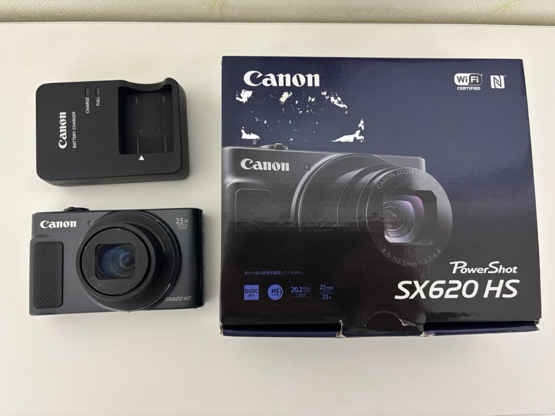 Canon PowerShot SX620 HS 本体と付属品 Canon PowerShot SX620 HS 20.2 MP Digital Camera - Black for sale