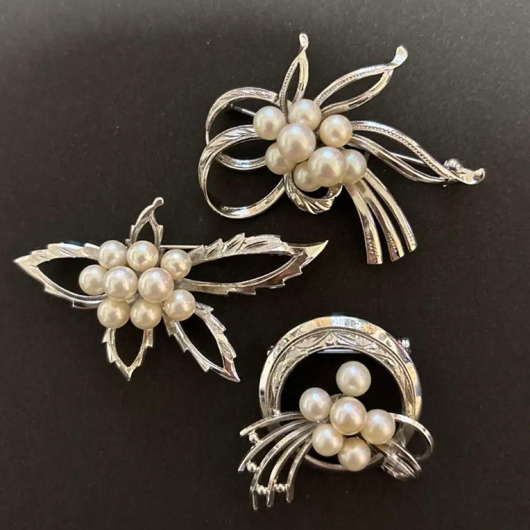 真珠ブローチ - メルカリ