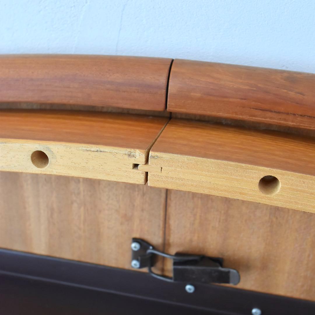 デンマーク Gudme チーク 北欧ヴィンテージ オーバルエクステンション