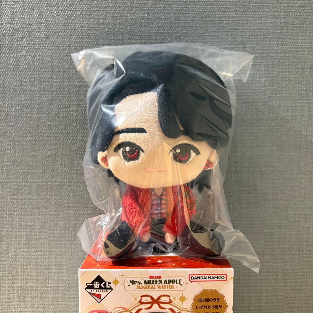 一番くじ ミセス A賞 ぬいぐるみマスコット 大森元貴 もっくん - メルカリ