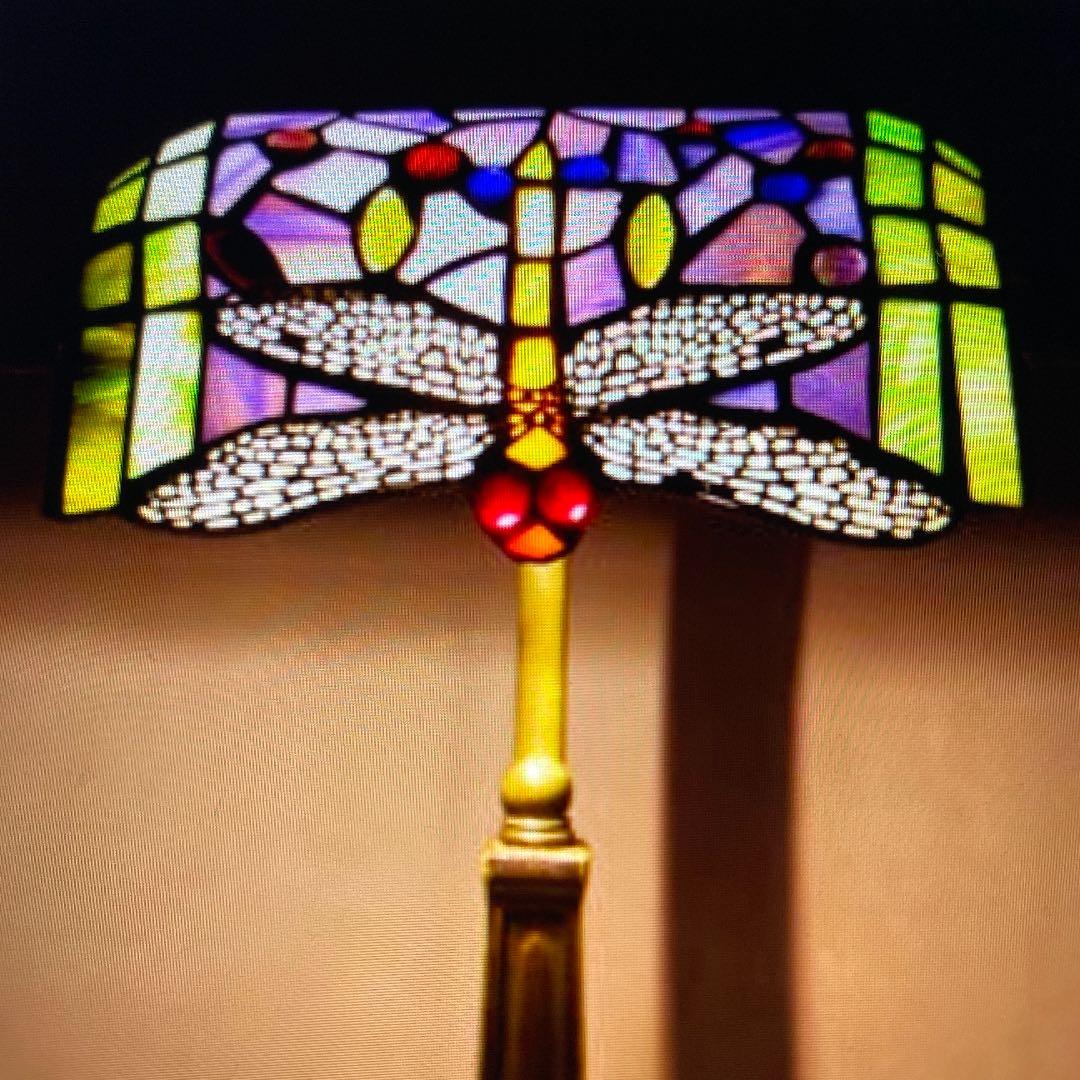 ステンドガラス　ランプ　ティファニー卓上ランプ レトロな藤のランプ 新品 ティファニー テーブルランプ ステンドグラス