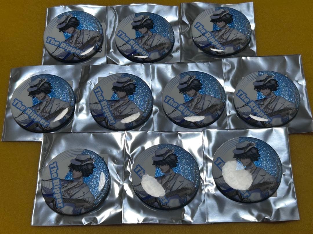 第五人格 コミケ C107 IDV リッパー グリッター　缶バッジ 10個 第五人格 IdentityV c107 リッパー グリッター缶バッジ-国内直営店