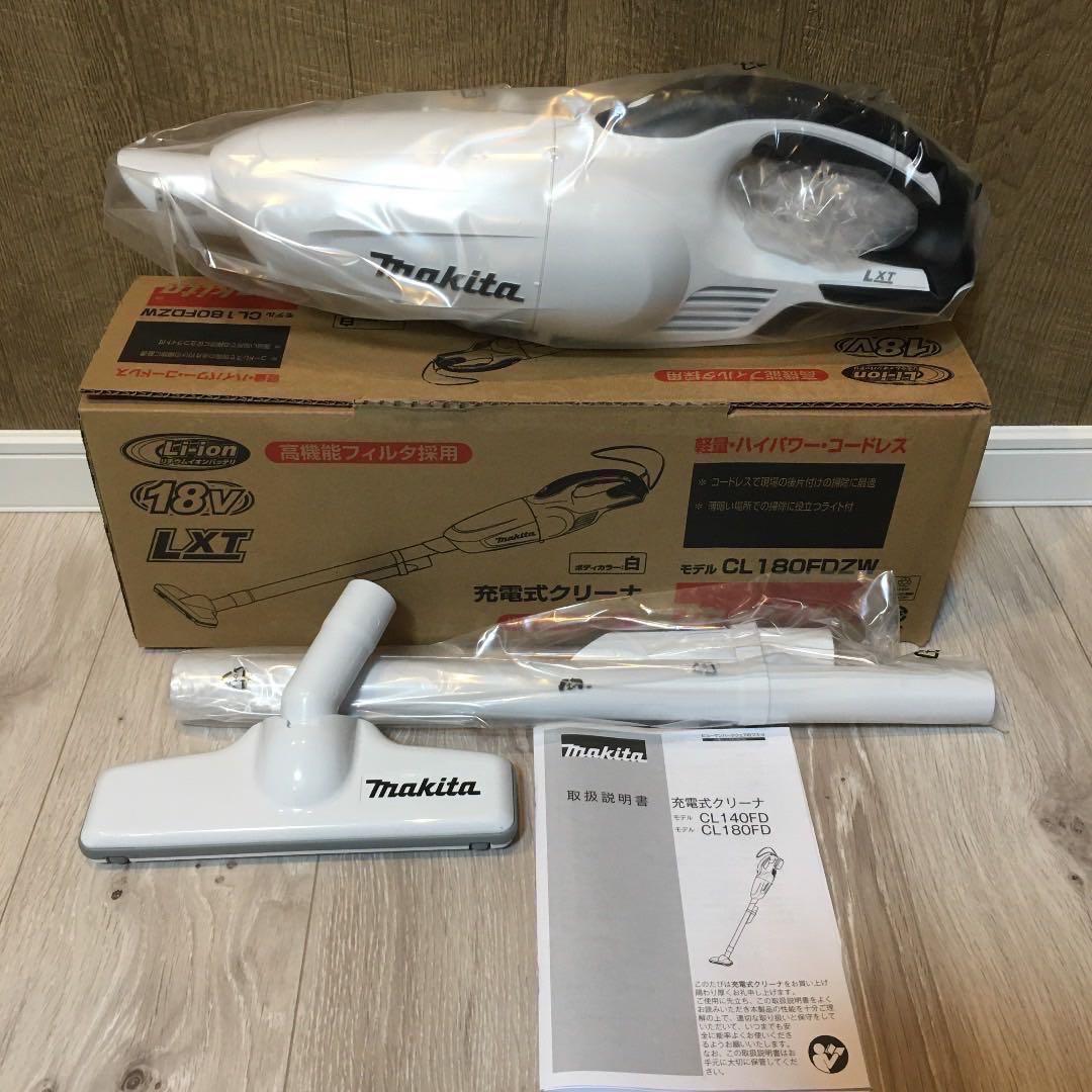マキタ掃除機 18v充電式コードレス掃除機　新品未使用品 マキタ（makita） 【NEW】充電式クリーナー 特別セット 掃除機 紙