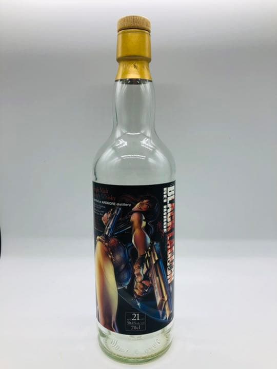 BLACK LAGOON Ardmore 21years 空瓶 BLACK LAGOON Ardmore 21years 空瓶 BLACK 食品・飲料・酒 BLACK