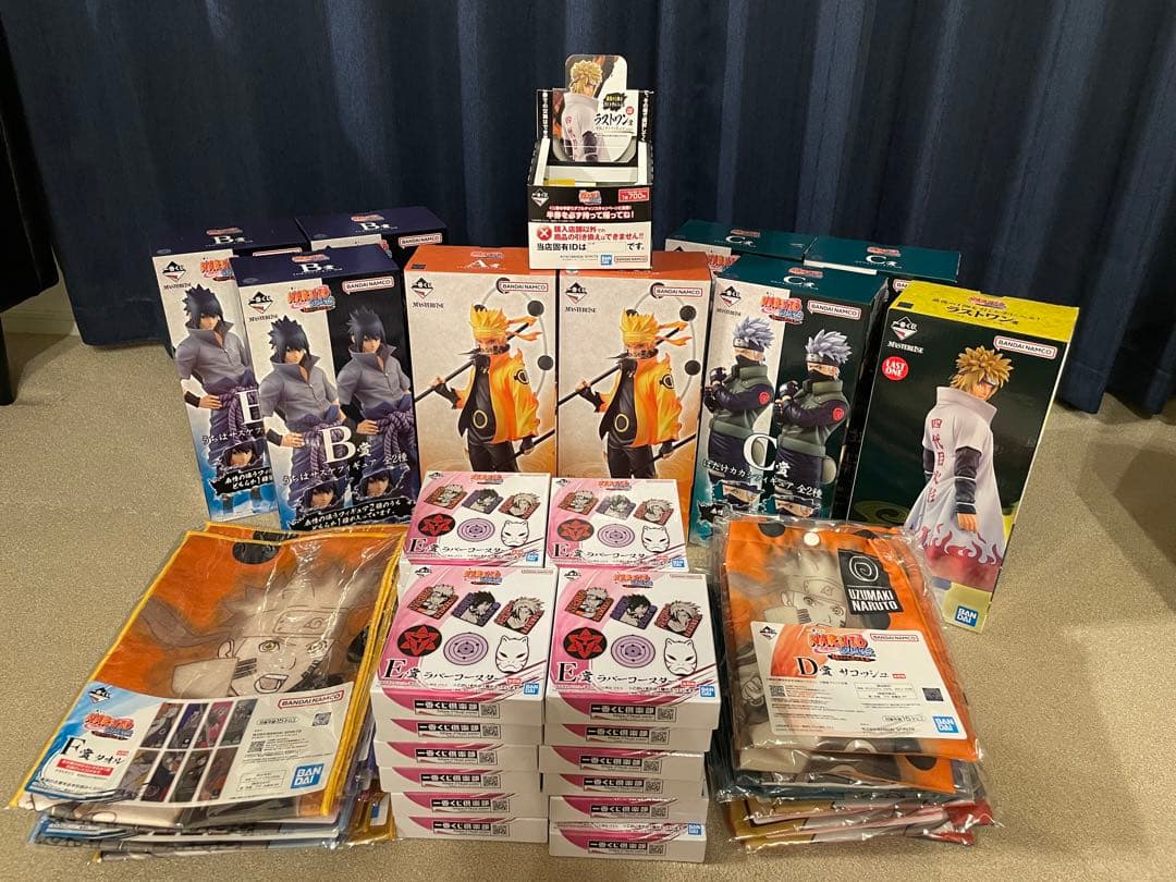 ナルト一番くじ 1ロット ナルト1番クジ繋がる思い1ロット クジ付き