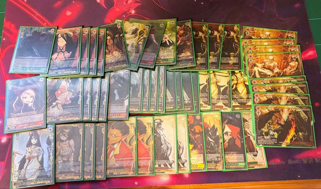 ヴァイスシュヴァルツ オーバーロード 8電源 デッキ - メルカリ