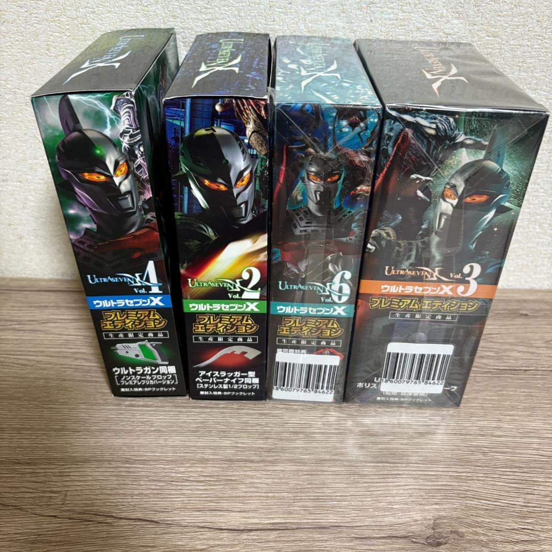 【生産限定】ウルトラセブンX Vol.4.2.3.6プレミアム・エディション特典 生産限定】ウルトラセブンX Vol.4.2.3.6プレミアム・エディション特典