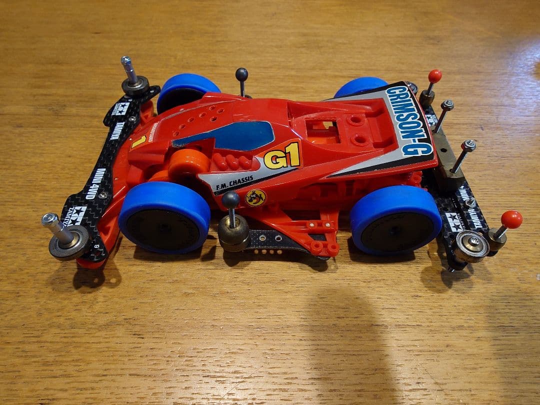 希少】タミヤ ミニ四駆 クリムゾングローリー(B-MAXタイプ·組立済