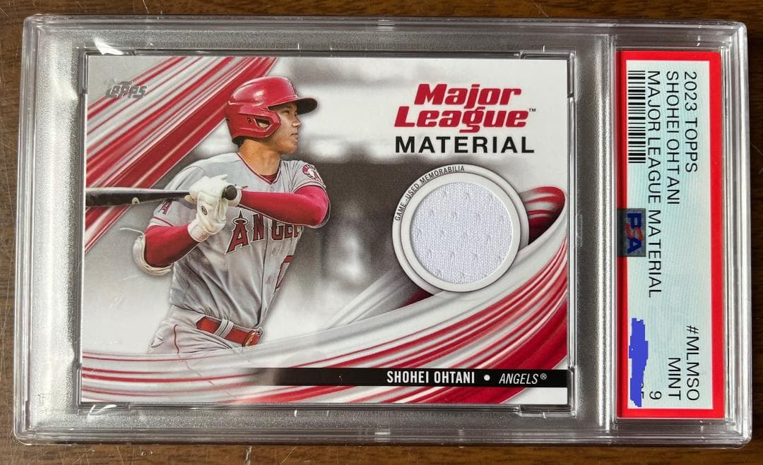 大谷翔平 2023 TOPPS MATERIAL RELICS #MLMSO 大谷翔平 2023 TOPPS MATERIAL RELICS #MLMSO｜