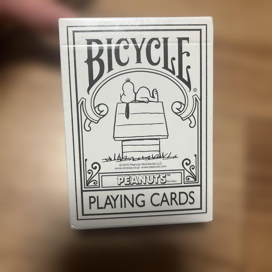 未開封 BICYCLE PEANUTS playing cards スヌーピー Bicycle PEANUTS Playing Cards SNOOPY 75th Anniversary , 2025