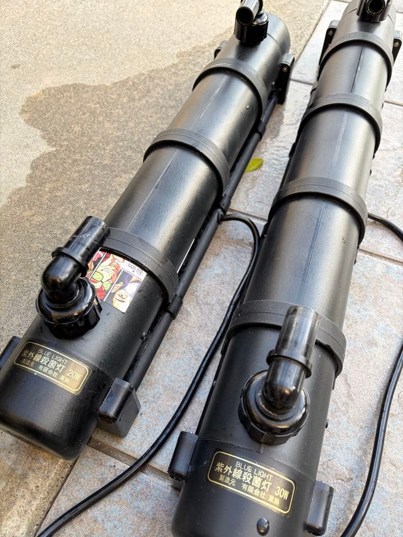 東熱殺菌灯30W（60hz) 石英菅有 水槽 東熱 殺菌灯 30W 東熱 殺菌灯 石英管あり 30W ブルーライト