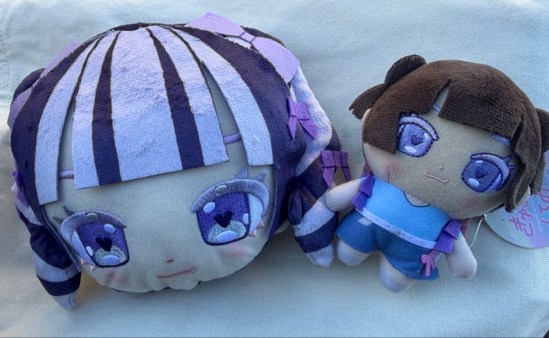 きゅるりんってしてみて ボイスマスコット　お顔ポーチ　環やね　モーリー 💛💜当社限定🌳景品再登場🩷❤️／ 当社限定🌳【#きゅるりんってして