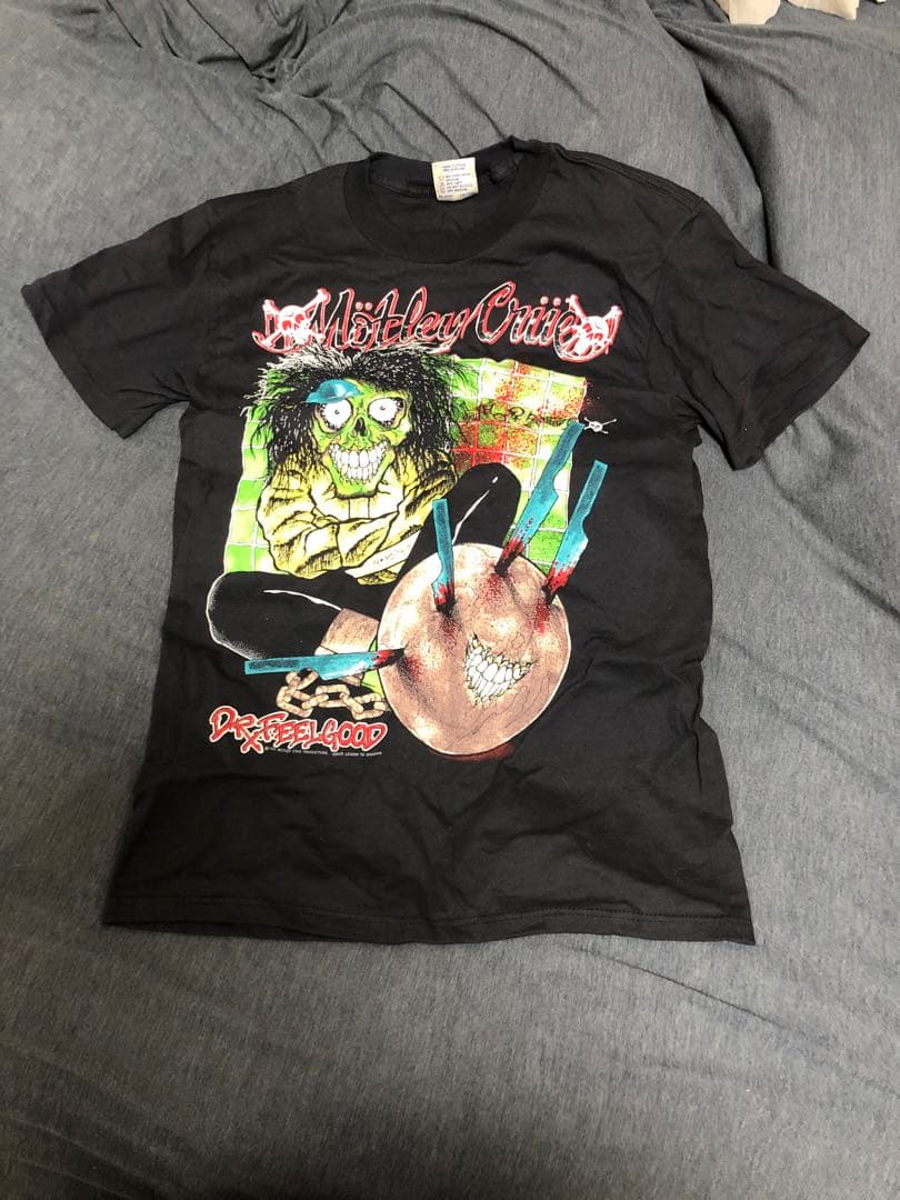 80s MOTLEY CRUE モトリークルー DR. FEELGOOD バンT 80s MOTLEY CRUE モトリークルー DR. FEELGOOD バンT Motley Crue